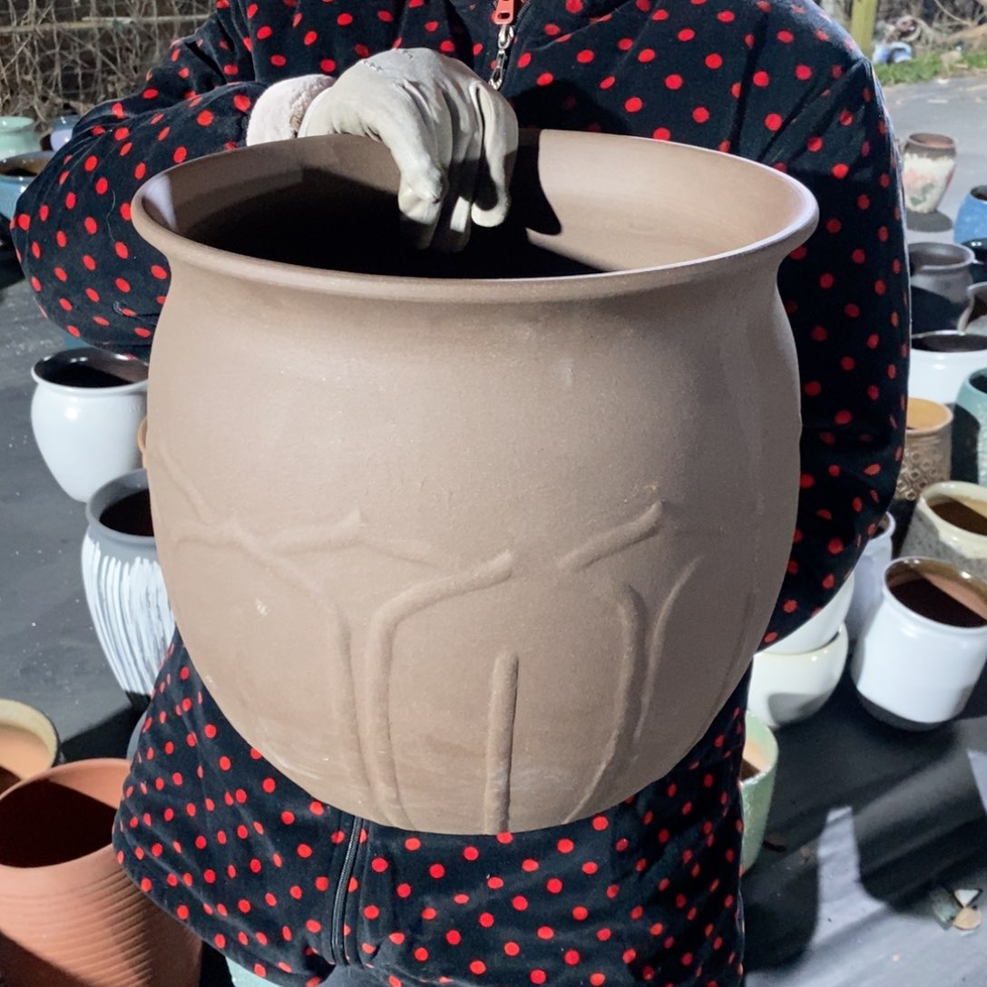 红陶口30高28～～～