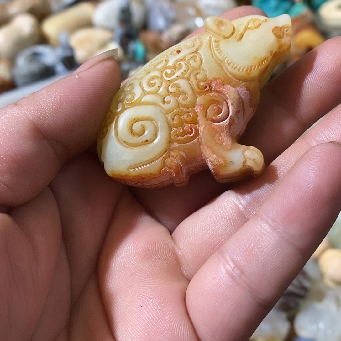 和田玉（糖玉）未镶嵌挂件