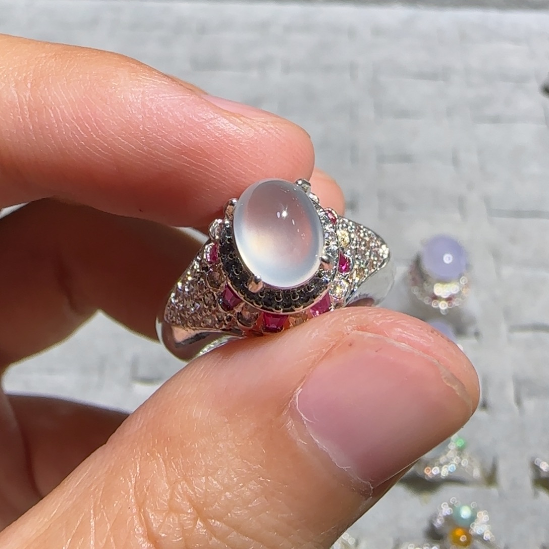 未镶嵌戒指翡翠翡翠