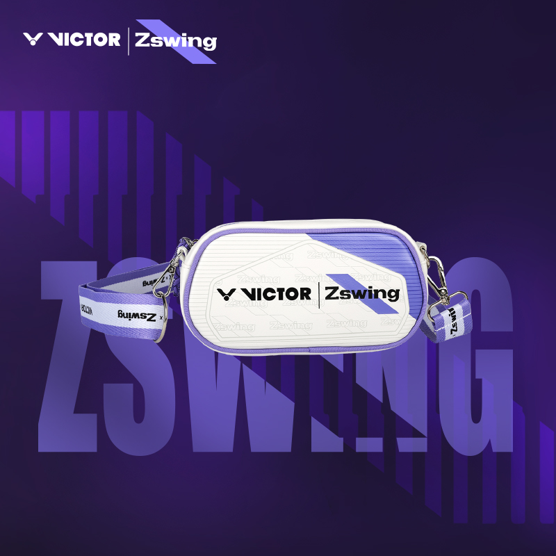 VICTOR胜利羽毛球包威克多郑思维系列便携式斜挎收纳包BG1101ZSW
