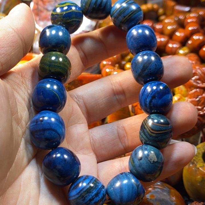 封***梦玛瑙/玉髓手链未镶嵌