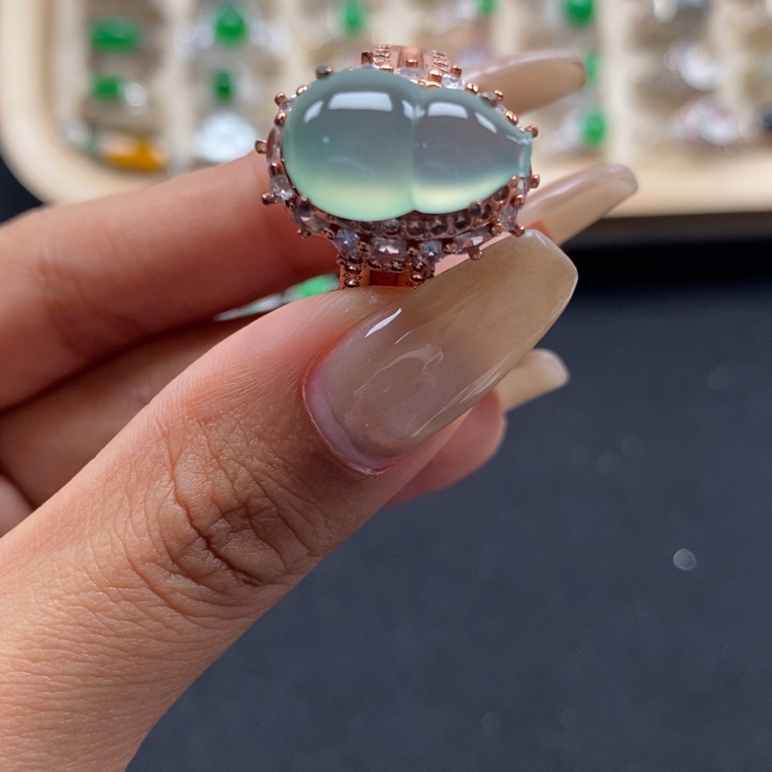 翡翠裸石缅甸天然A货翡翠