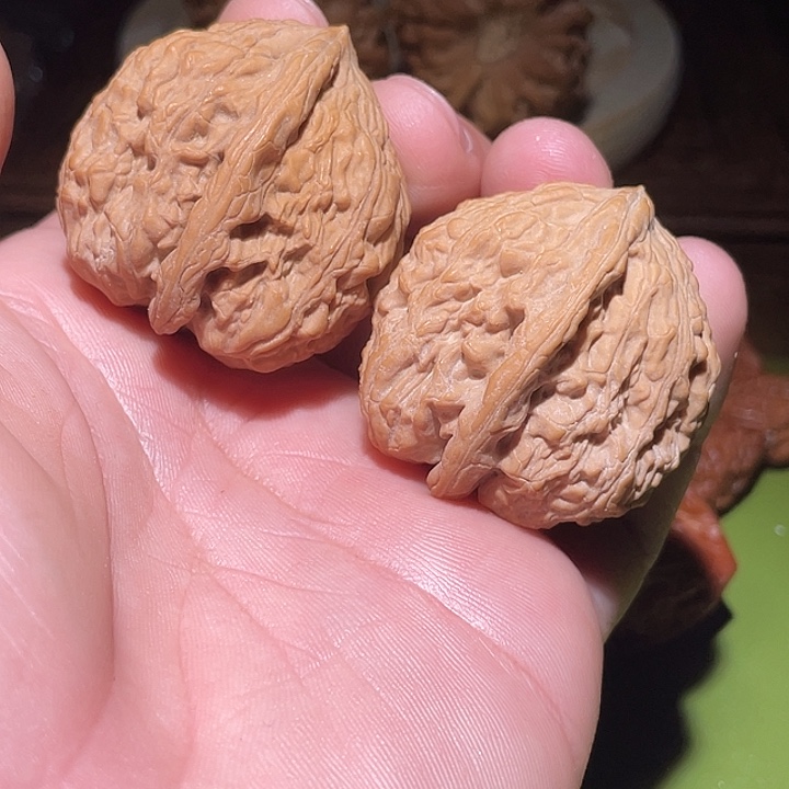 手串/手链橄榄核39边精品正桩金钱豹核桃核桃