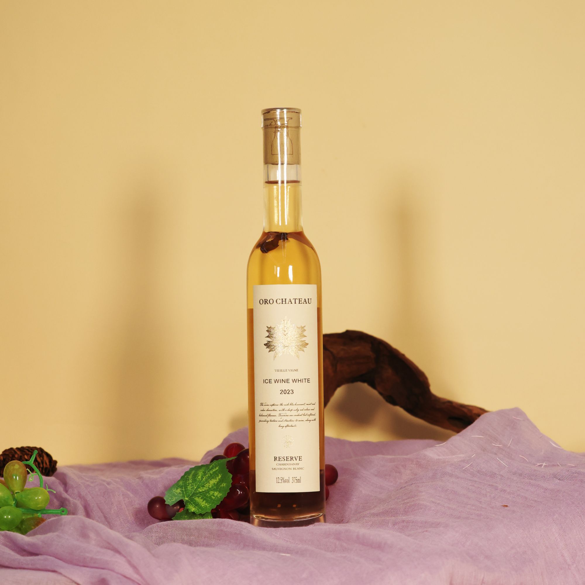 【 智利进口】木莱特欧洛酒庄冰白葡萄酒 12.5度375ml