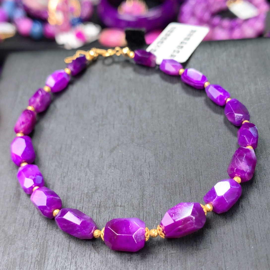 苏纪石（舒俱来）未镶嵌手串