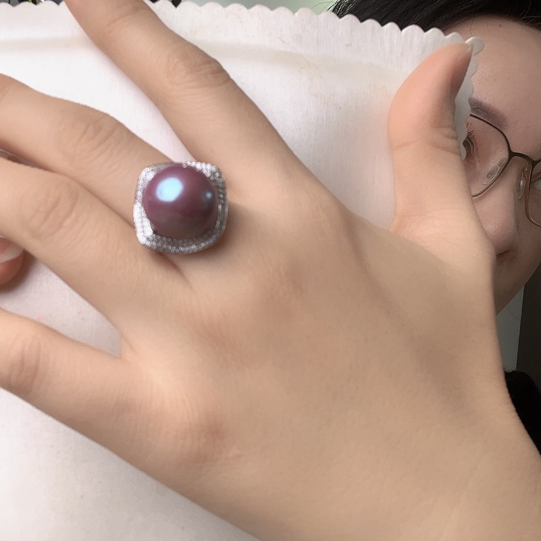 戒指淡水珍珠未镶嵌