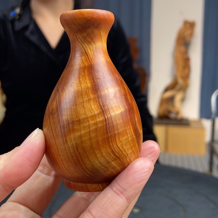 柏木（崖柏）实木花瓶