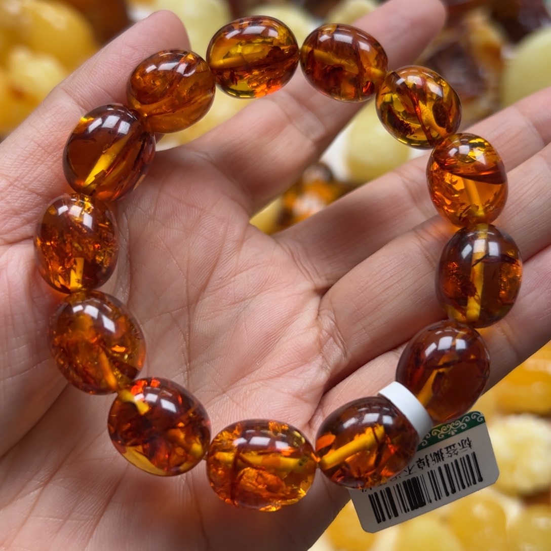 琥珀未镶嵌珠宝奇石