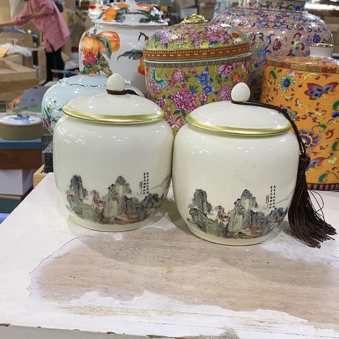 【闪购商品】罐茶叶罐陶瓷茶叶罐