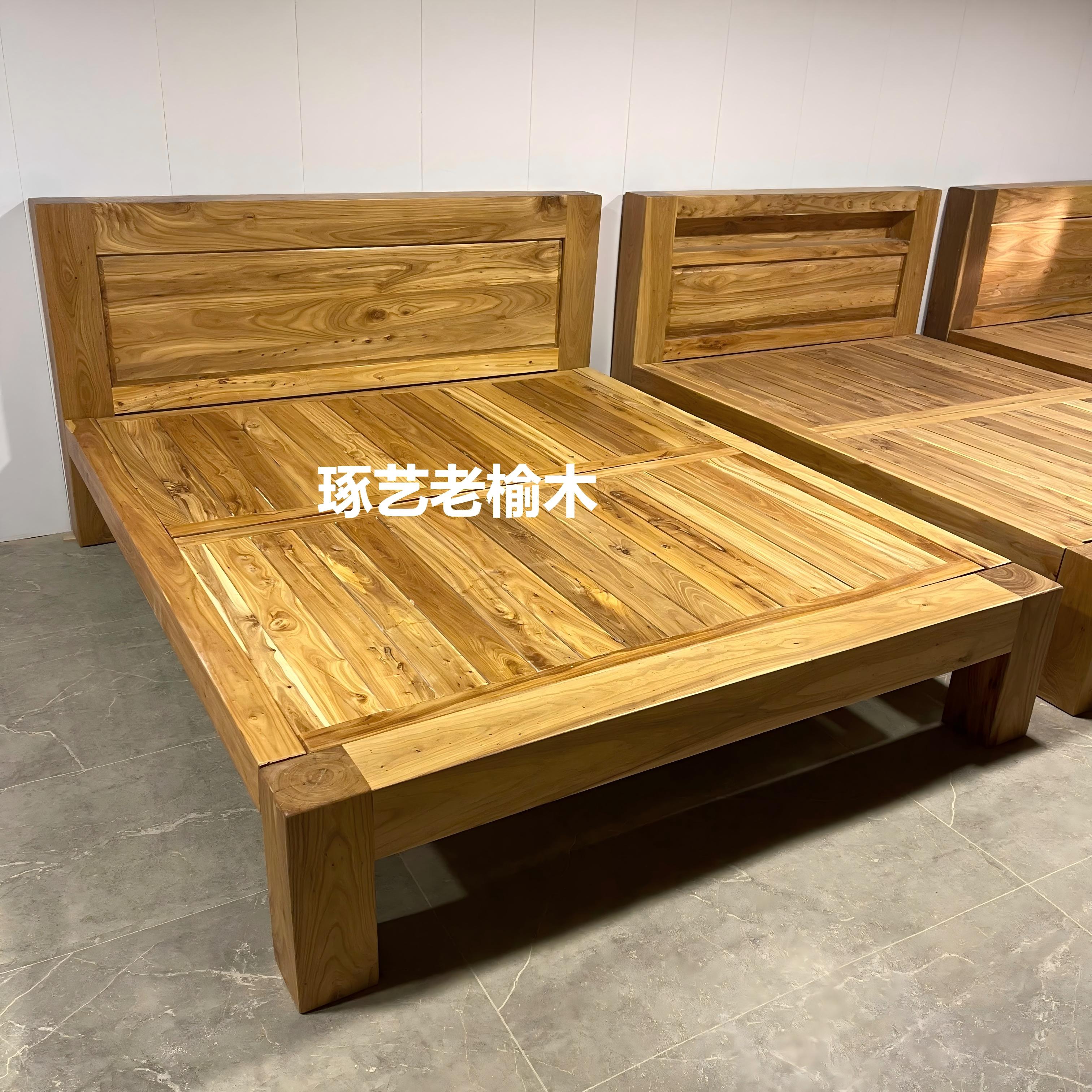 素面平床尾 满铺床板 内径180×200 外径180×214 高度40
