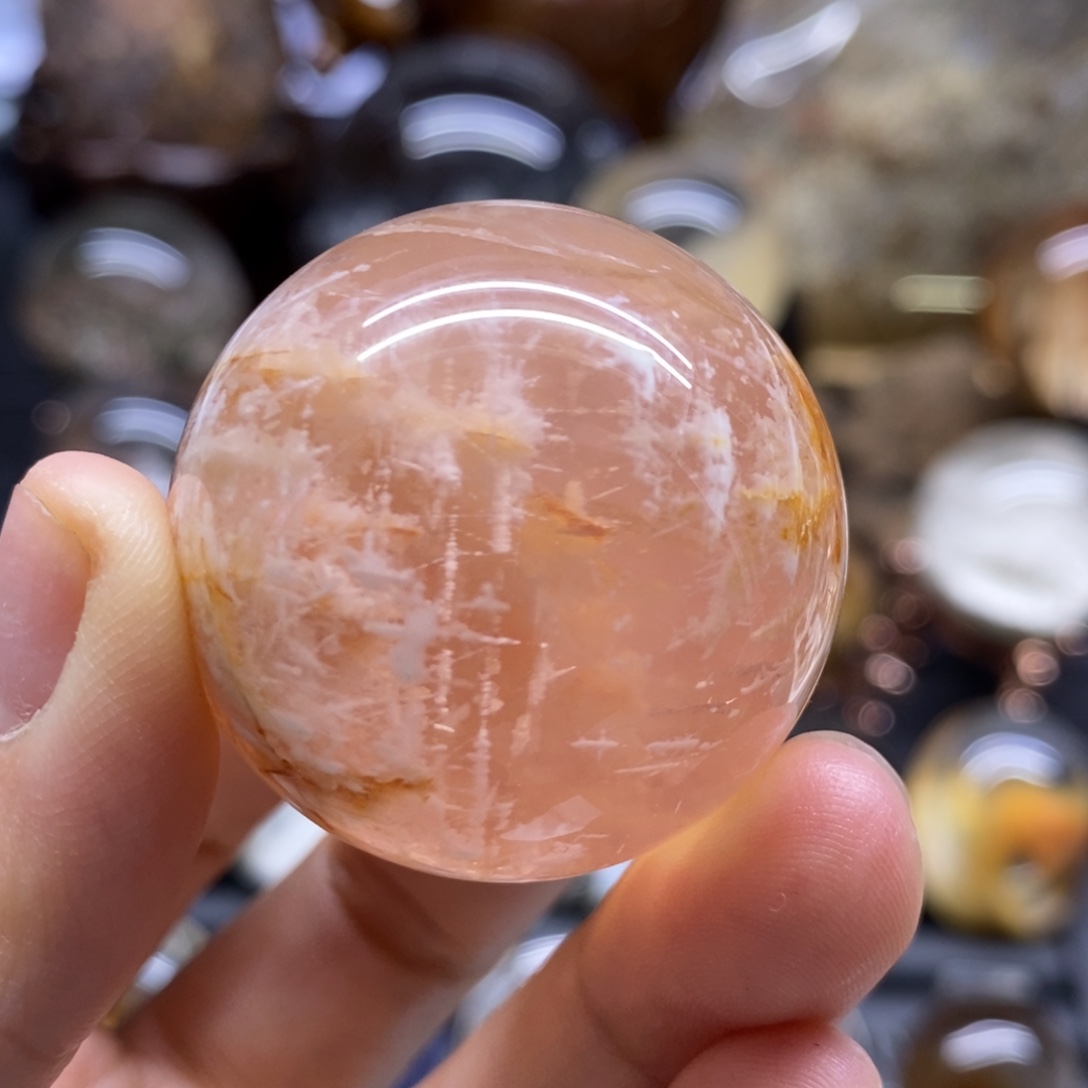 未镶嵌珠宝半成品水晶球