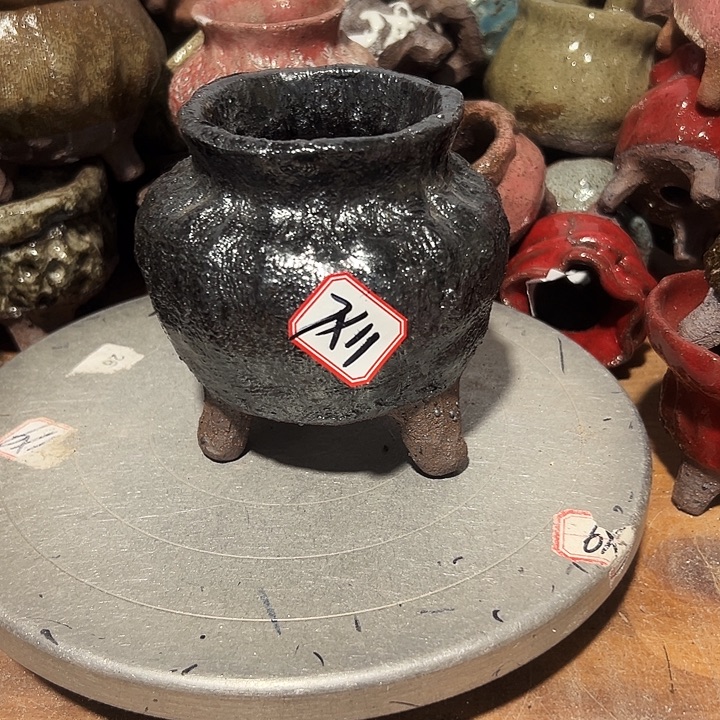 粗陶花盆制作就这样的