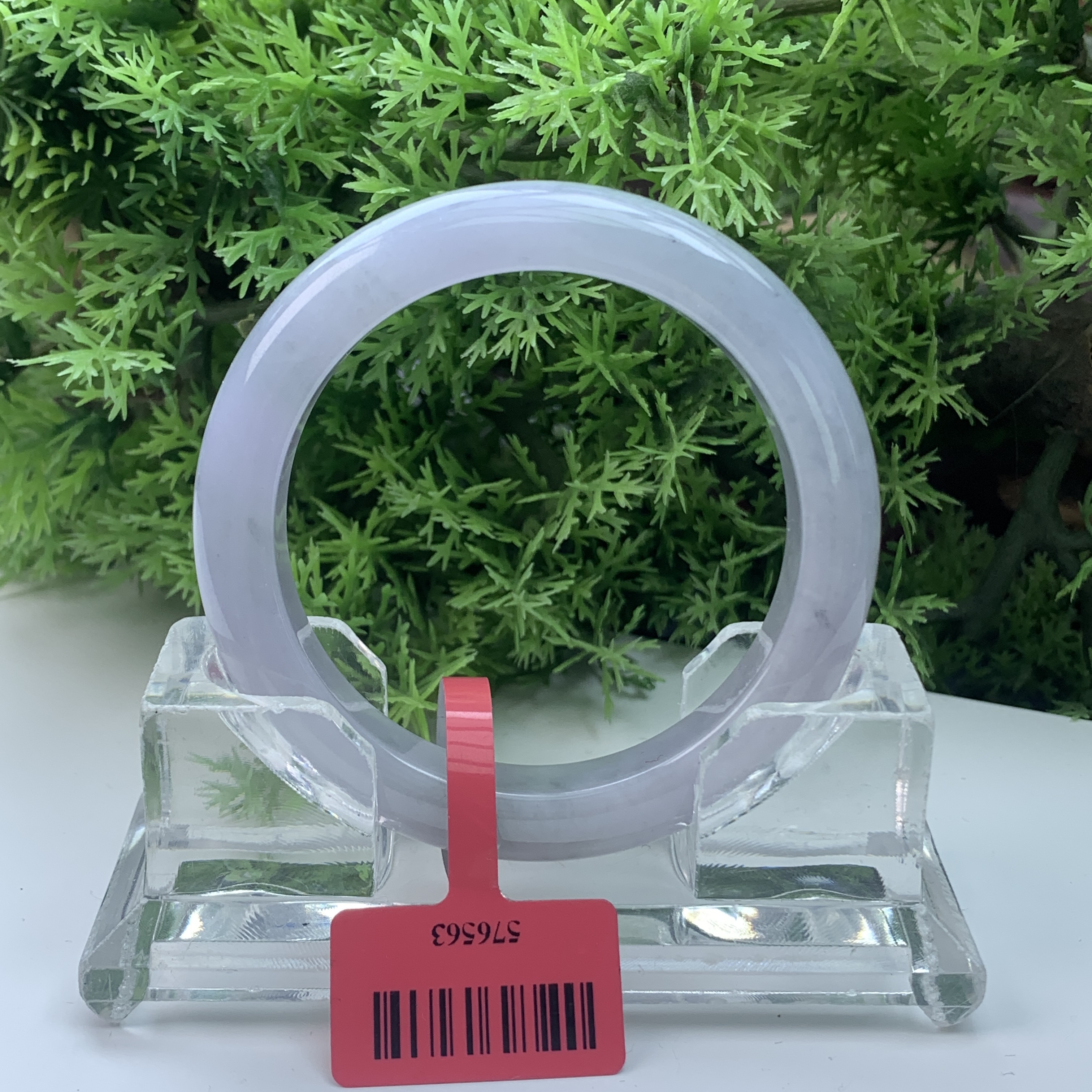 【刘思懿】天然缅甸A货翡翠手镯-V-6