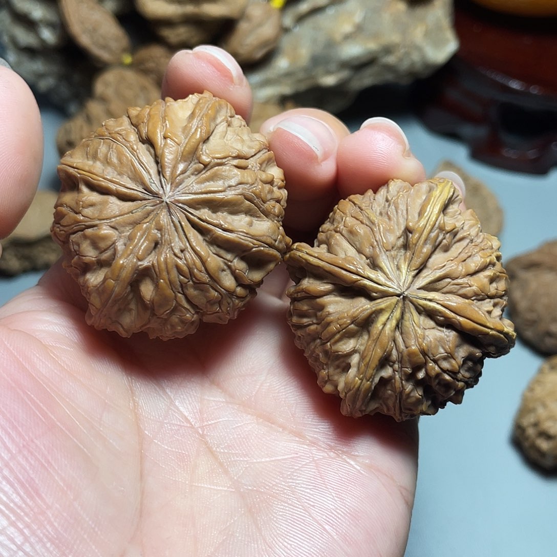 核桃手串/手链精品雨花石四愣