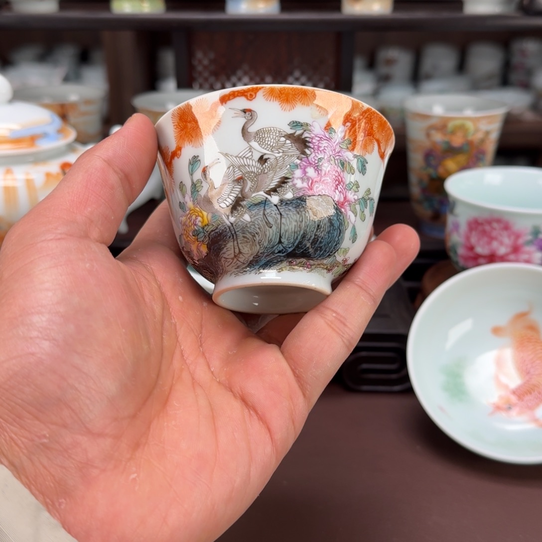 杯景德镇陶瓷艺术家作品欣赏