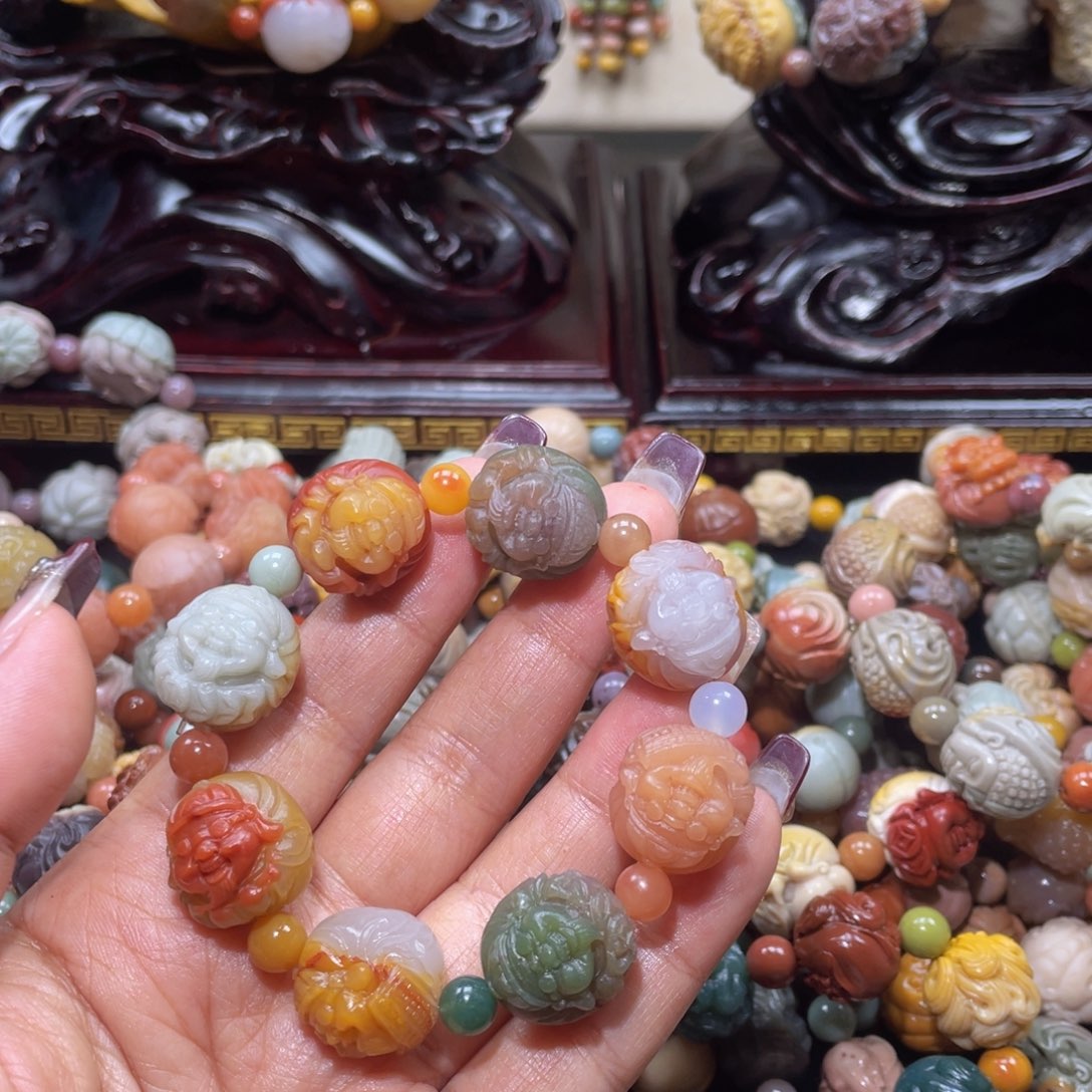 石英质玉手链未镶嵌