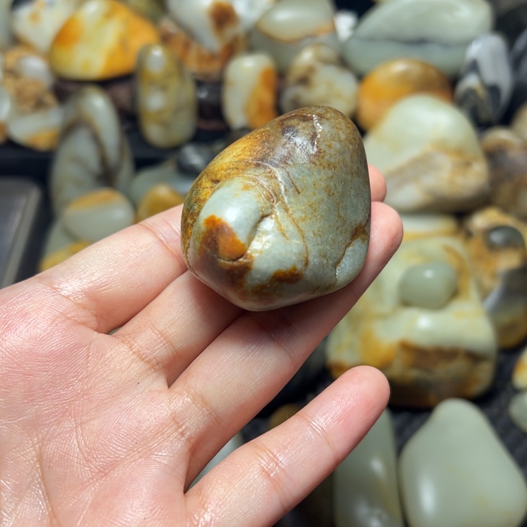 和田玉（青玉）B70未镶嵌