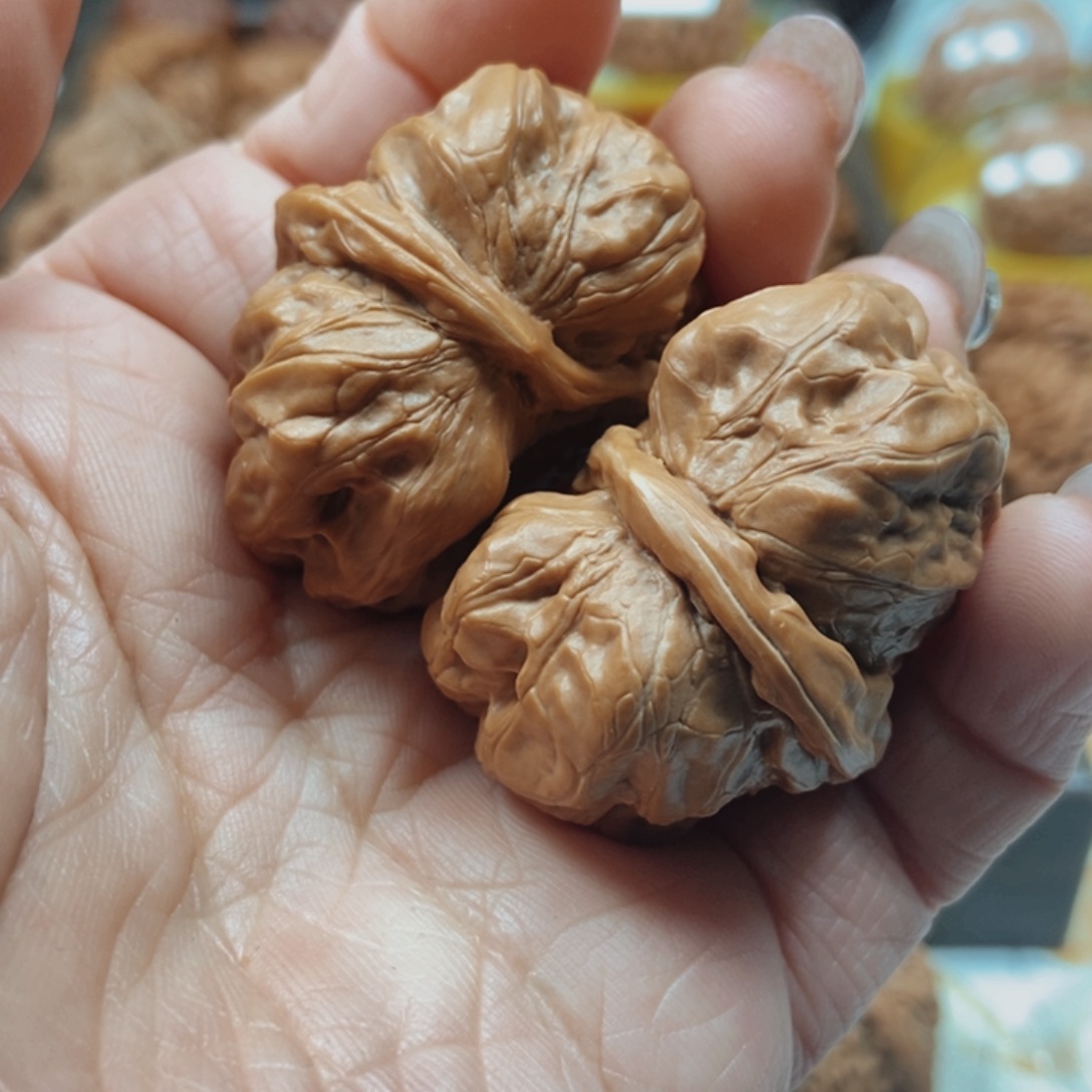 把件文玩核桃蛤蟆半壁