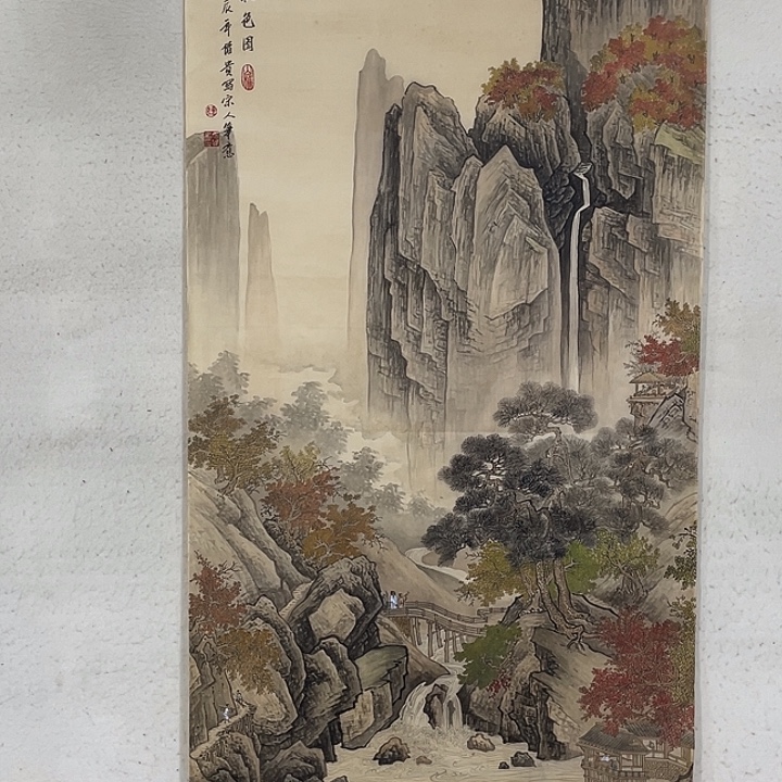 国画国画作品集的故事