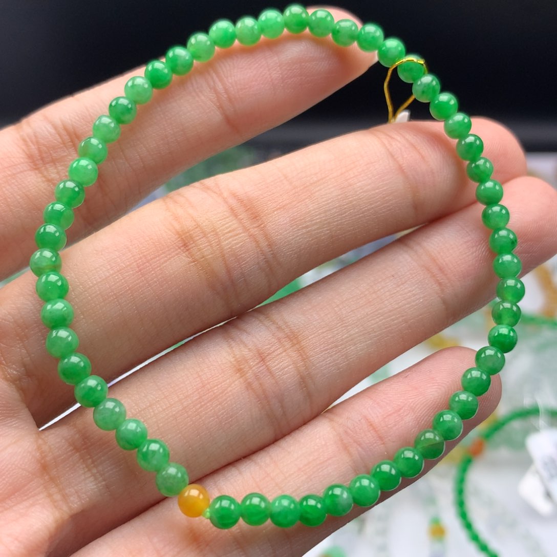 翡翠手链未镶嵌‼️新品‼️