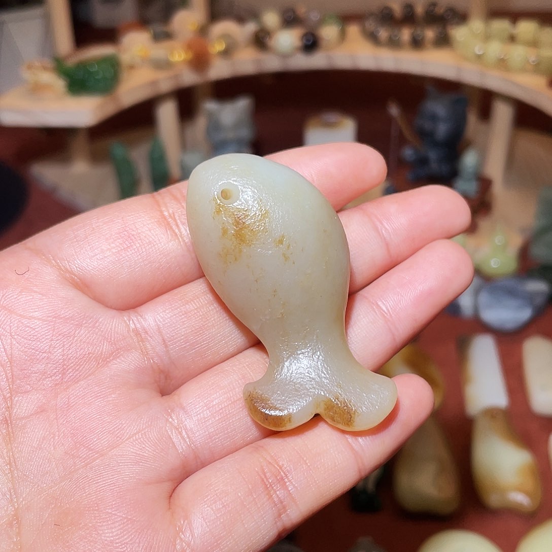 颈饰未镶嵌和田玉