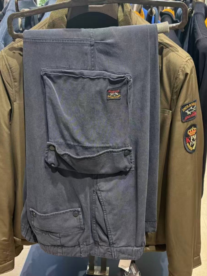 保鲨 不退换  藏青色休闲工装裤    下单联系客服