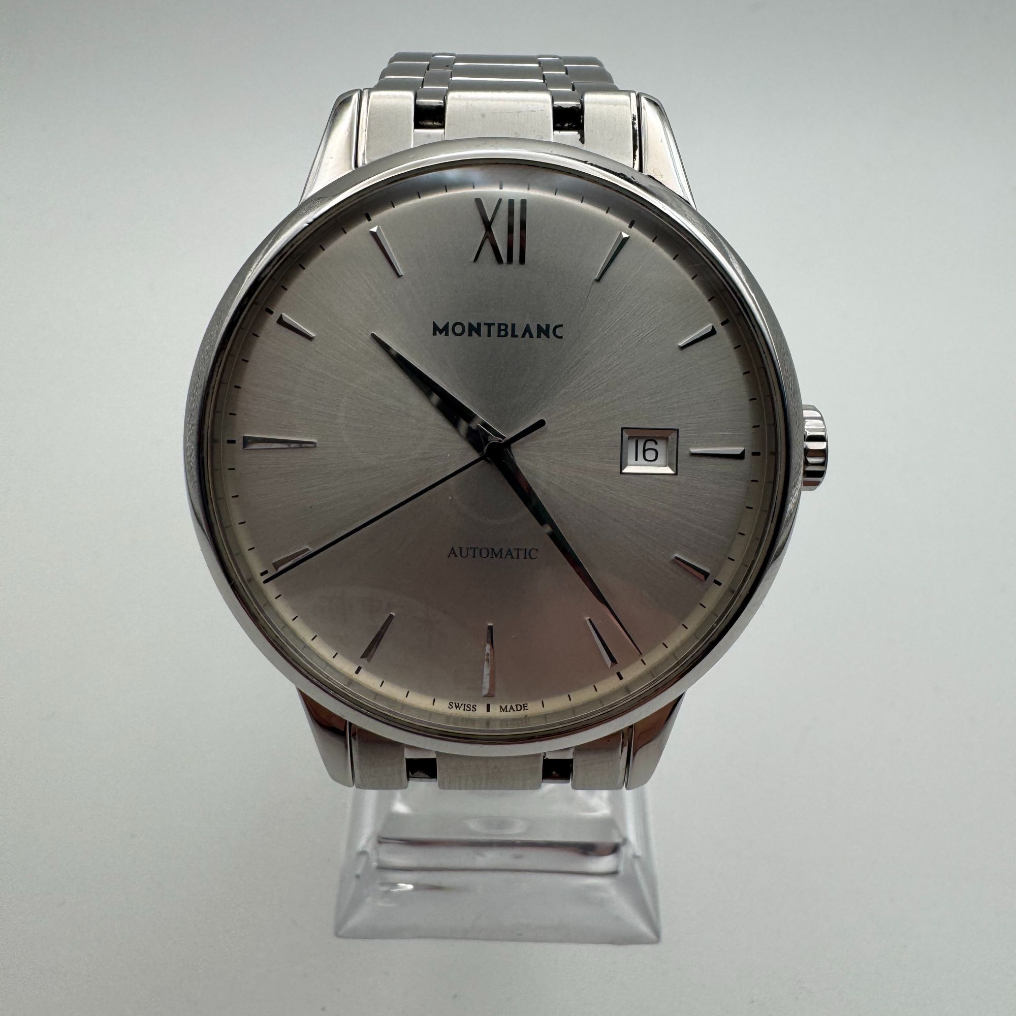 99新 Montblanc/万宝龙 万宝龙/奢华传承系列/男士腕表自动机械表