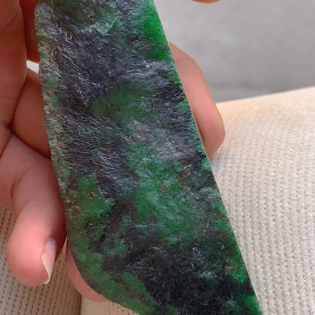 翡翠未镶嵌挂件私人定制不退不换