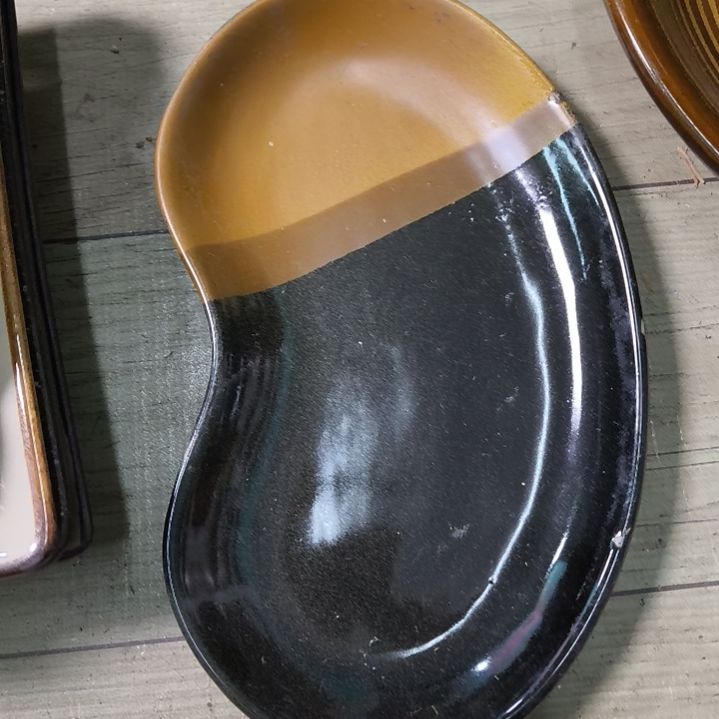 瓷片磁州窑五厂盘碗壶杯有瑕疵