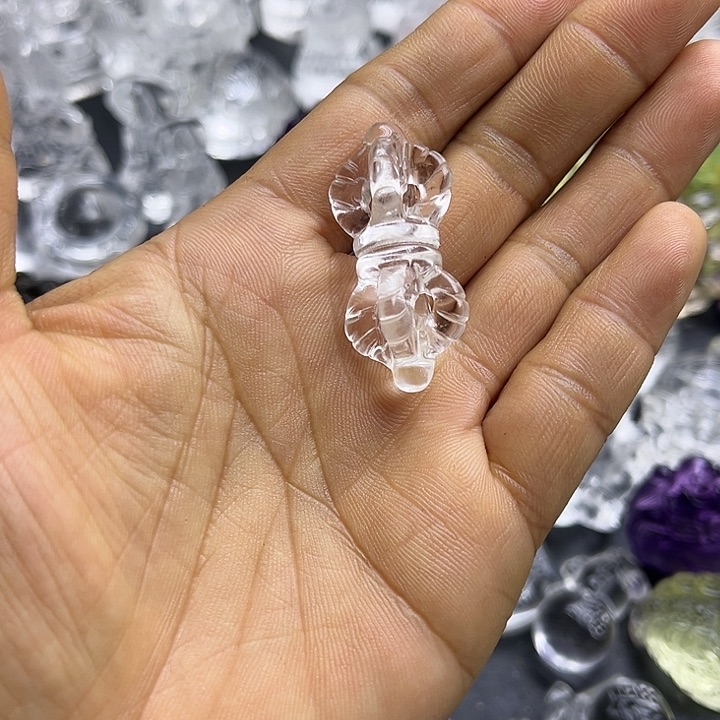 水晶摆件未镶嵌吊坠