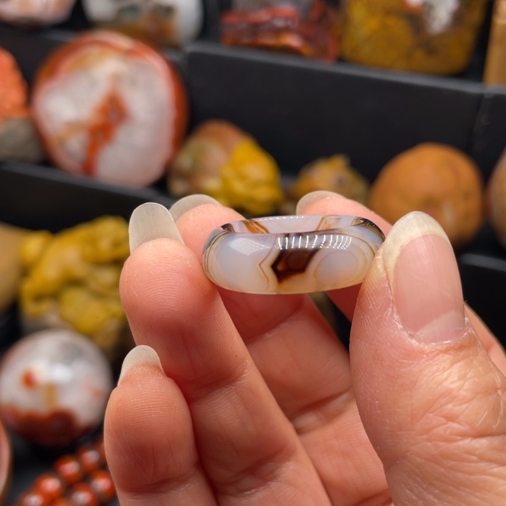 玛瑙/玉髓未镶嵌颈饰