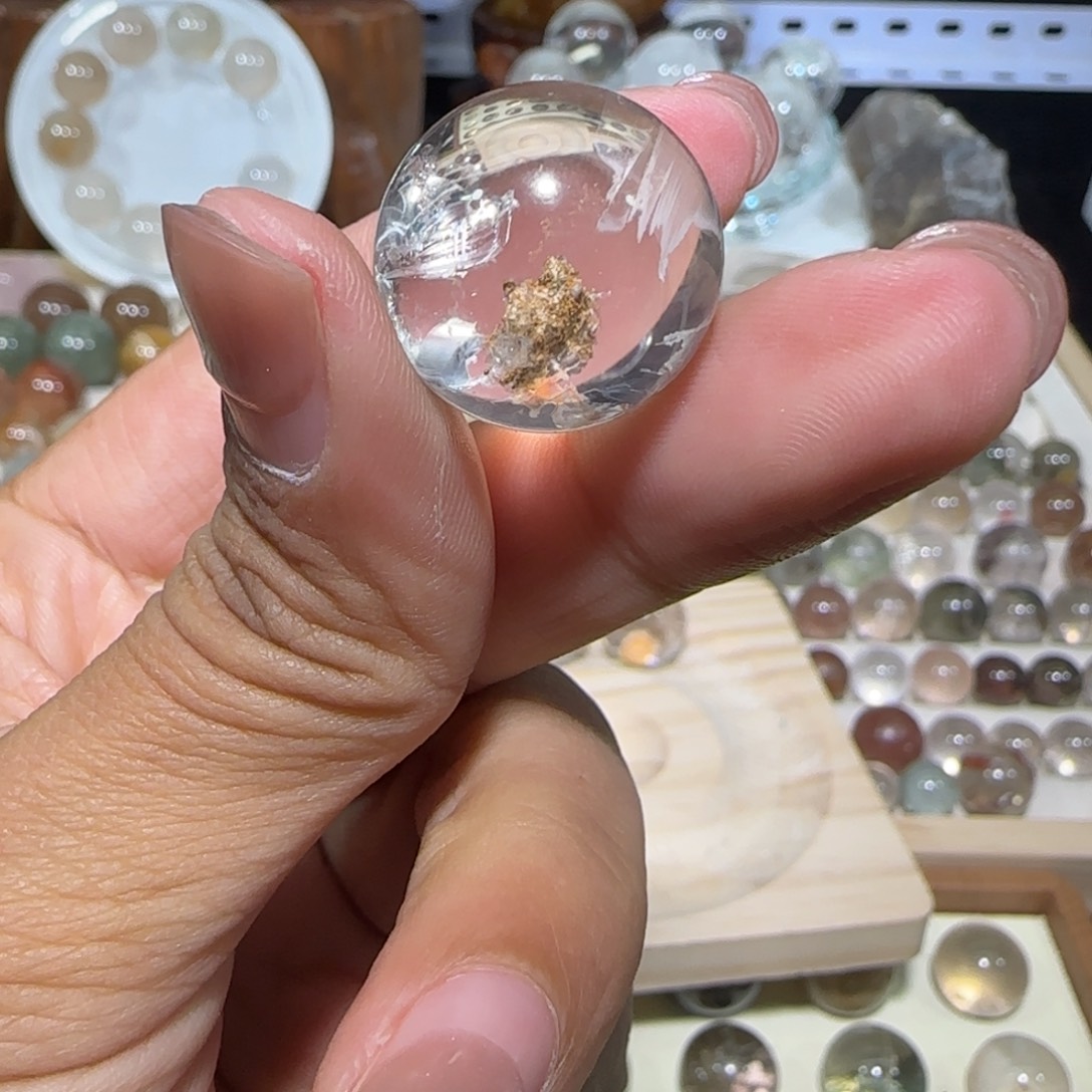 安***伯水晶珠宝半成品未镶嵌