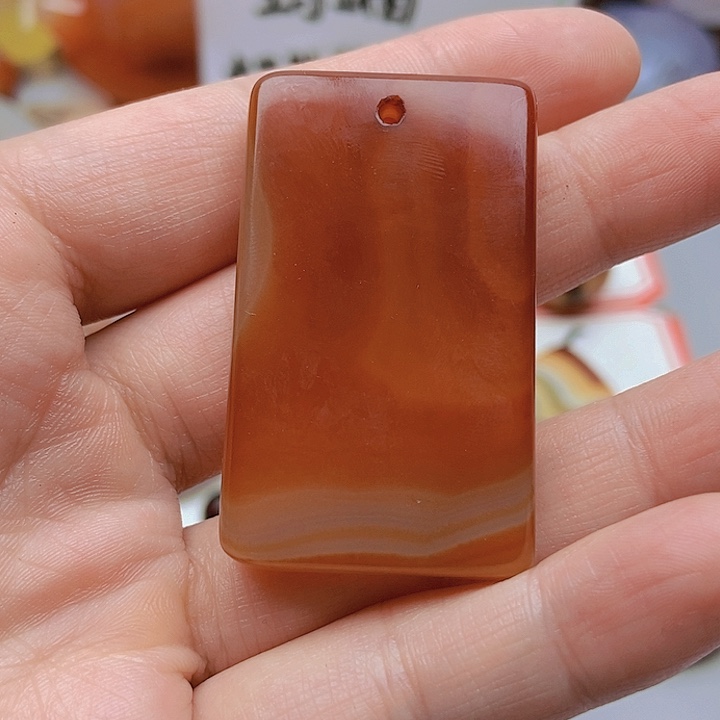 【闪购商品】玛瑙/玉髓珠宝半成品未镶嵌紫**子