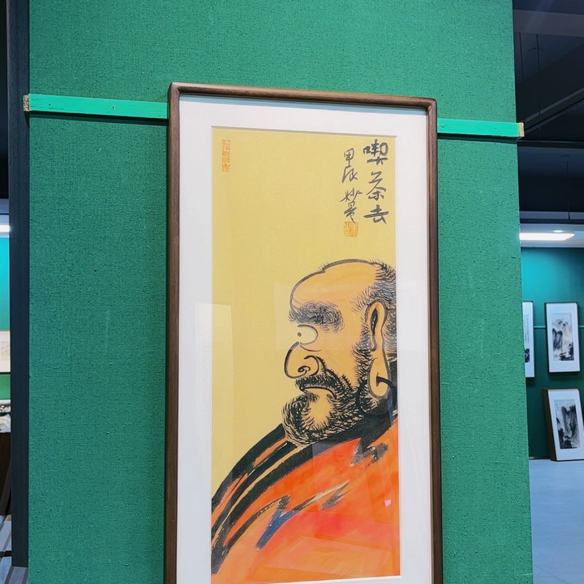 【闪购商品】国画董亮带框精装裱