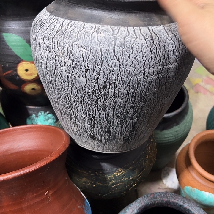 灰色坛子高20口14默认打孔