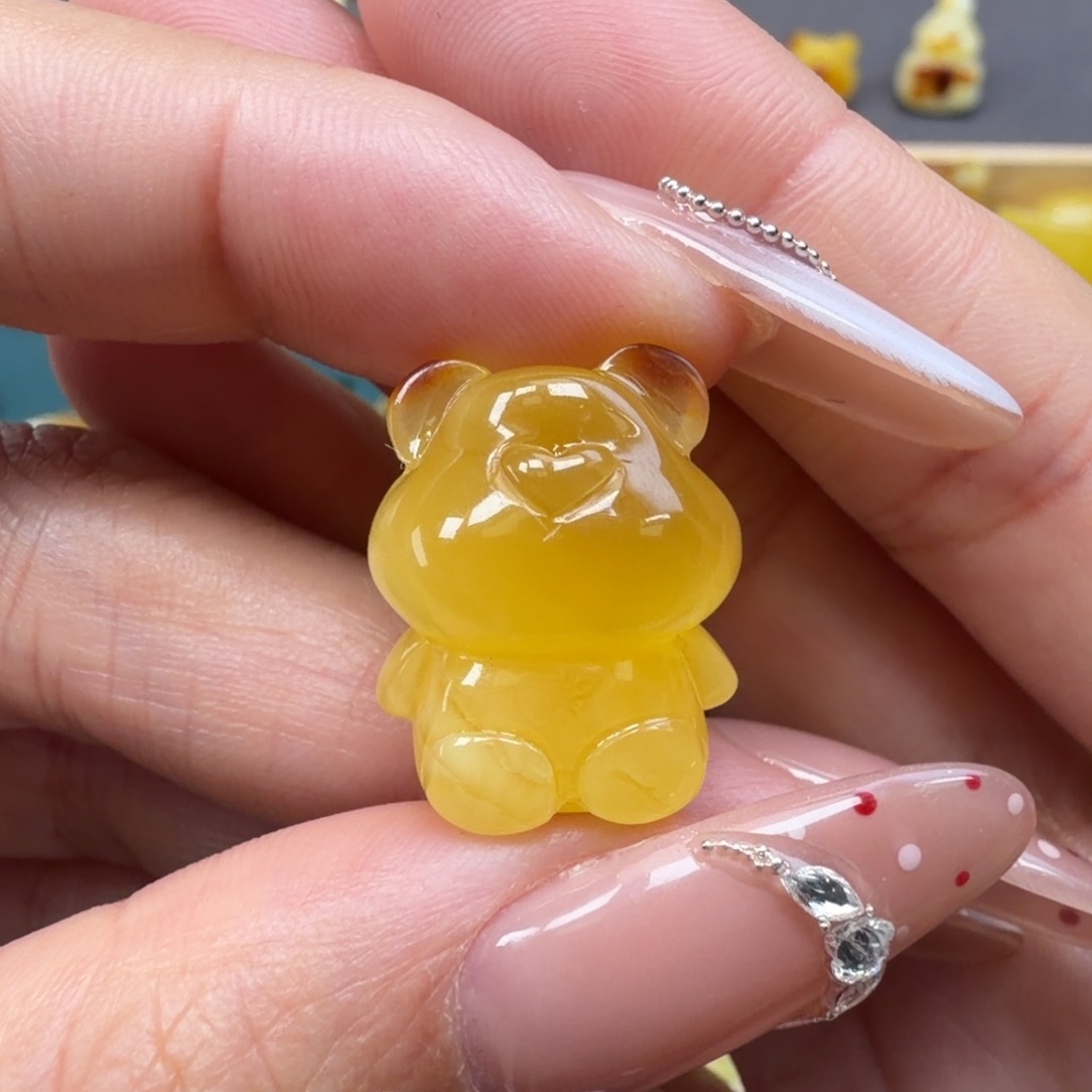 琥珀未镶嵌裸石蜜蜡