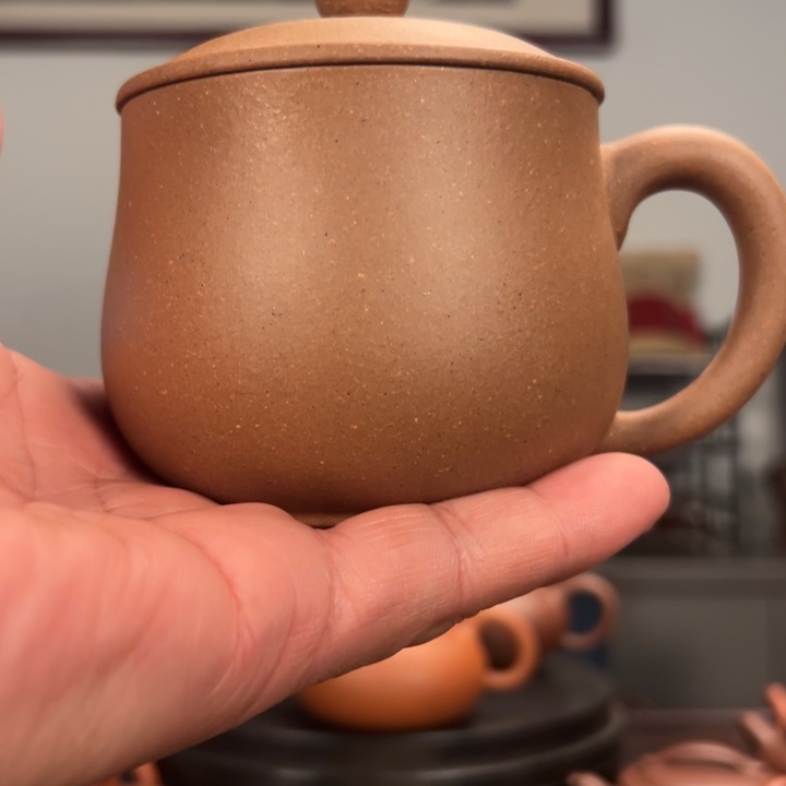 茶杯紫砂哈***哈原矿红麻子