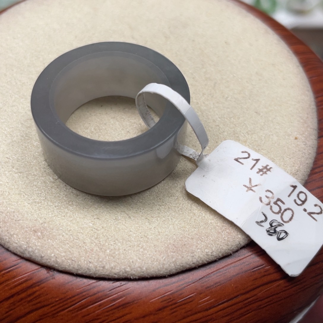 和田玉戒圈未镶嵌婧*?280