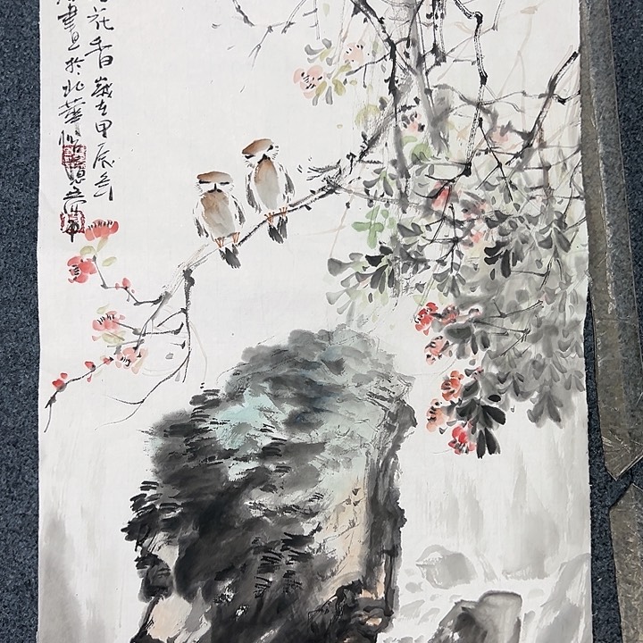 国画纯手绘字画宣纸