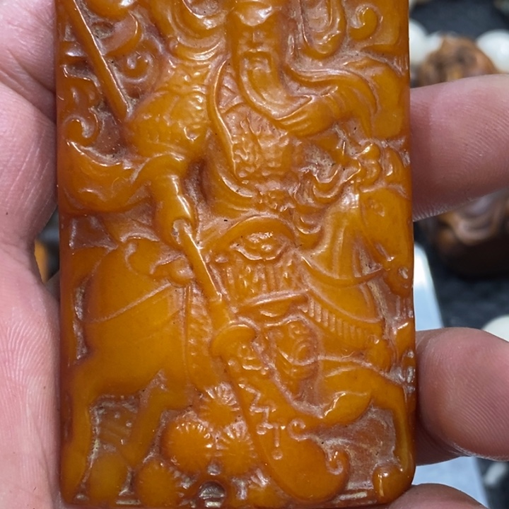 滴血莲花菩提吊坠