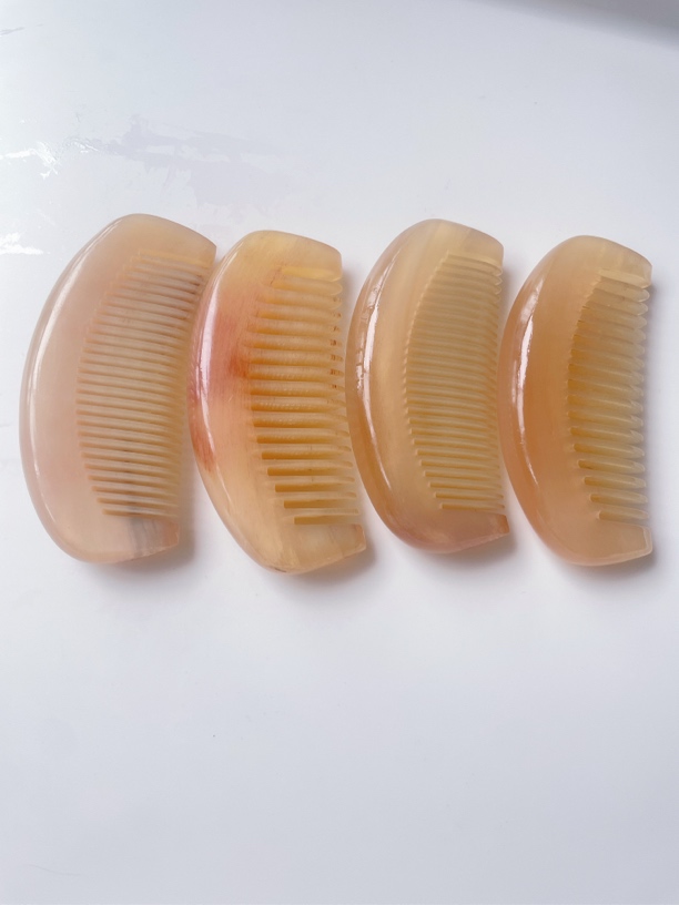 一个装天然羊角精品加厚胖胖洗头顺发防静电大号按摩梳