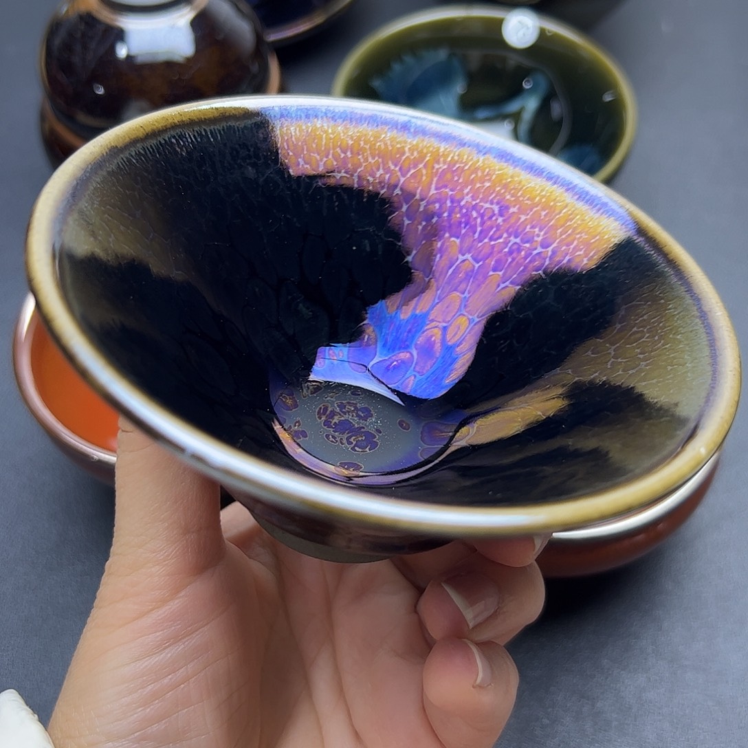 茶盏建窑建盏主人杯