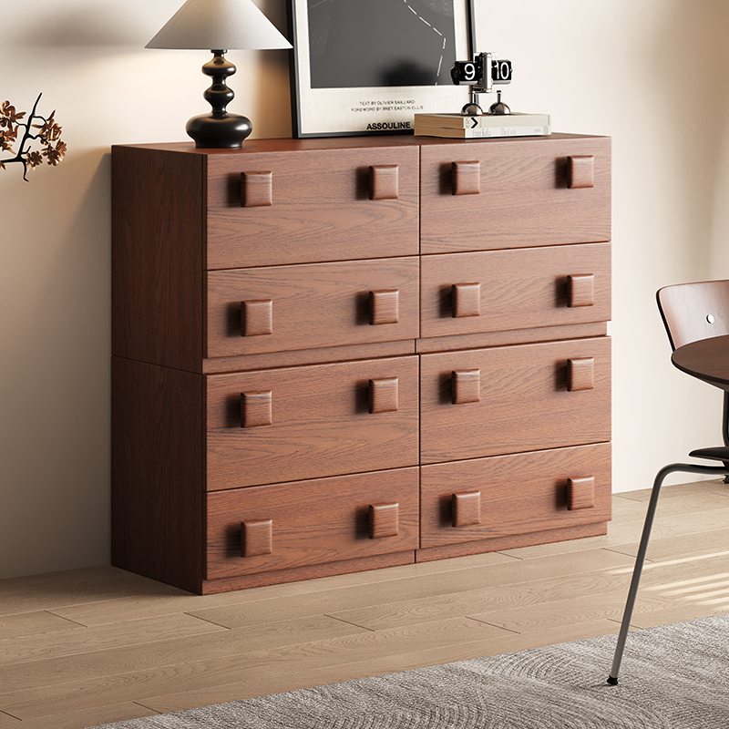 松哥智选中古风斗柜收纳柜客厅电视柜实木餐边柜卡门柜功能组合柜