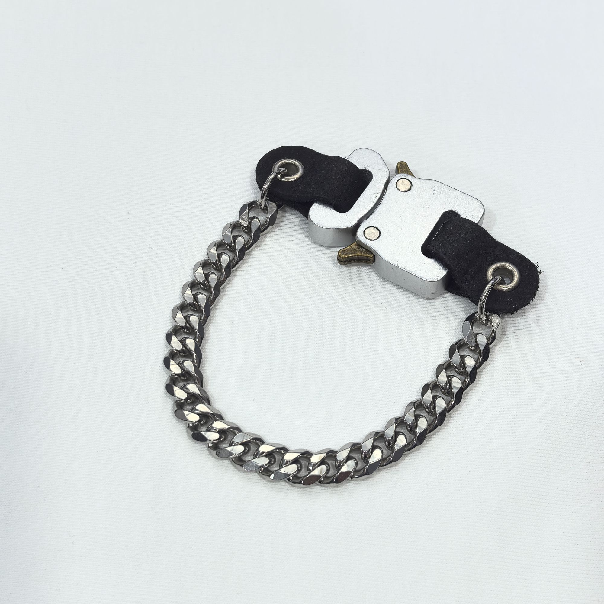 合金手链 福利区-122483-OVE（银色）金属链条卡扣设计时尚手链