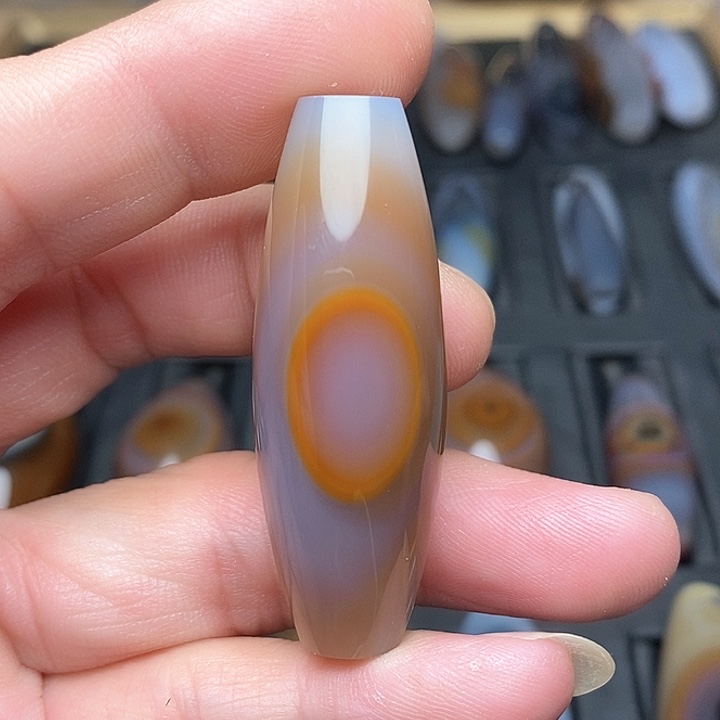 玛瑙/玉髓颈饰合金