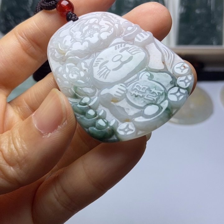 颈饰未镶嵌翡翠翡翠