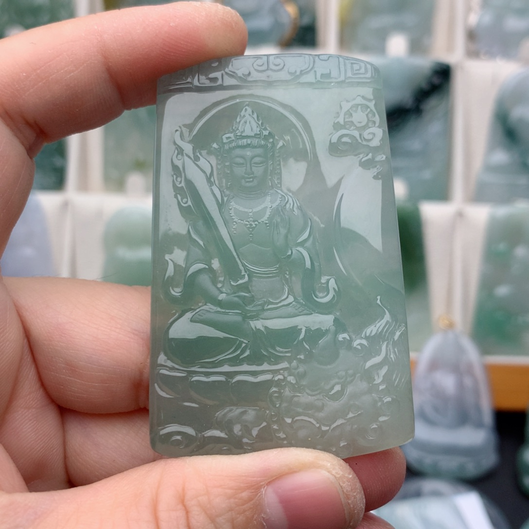 翡翠颈饰未镶嵌こ**い，