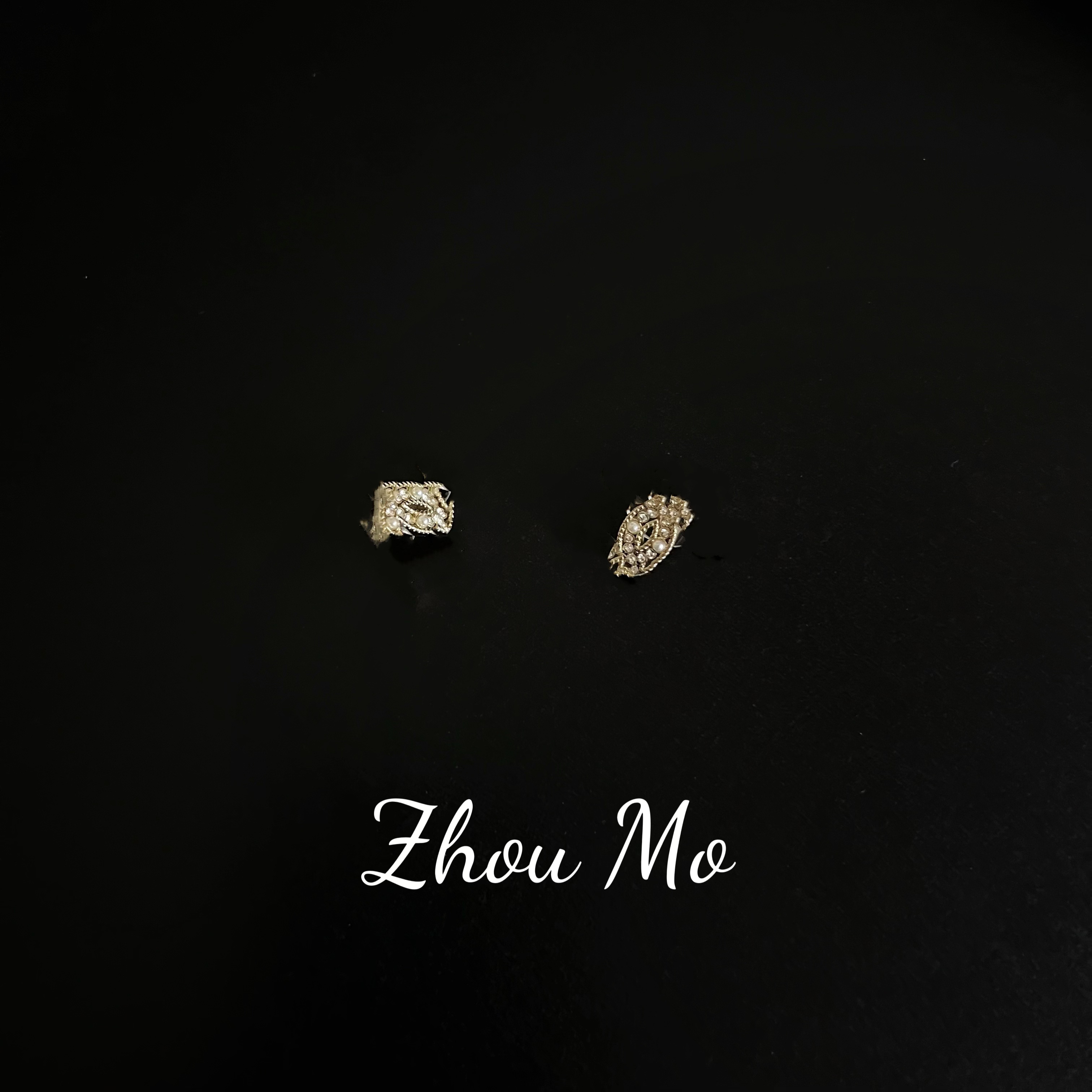 铜合金耳饰 【MOMO】经典镂空珠珠耳环 B-100