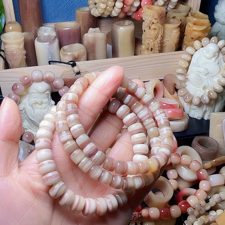 驼骨手串/手链巨*驼骨药片一线和直切