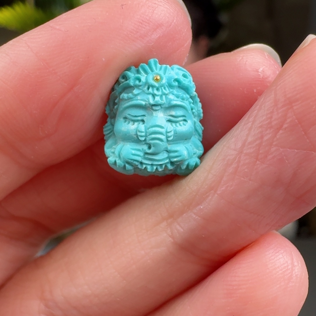 绿松石珠宝奇石未镶嵌